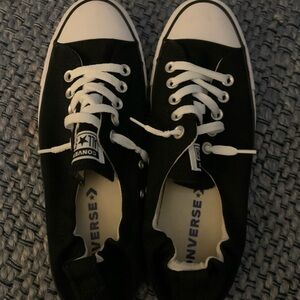 New Converse Black Slip On Sneakers